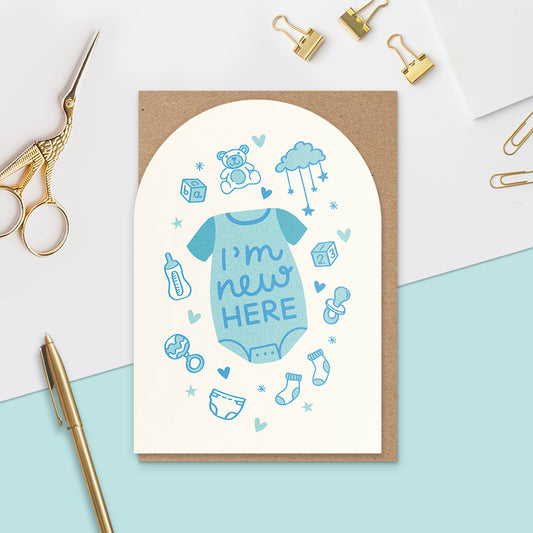 I'm New Here, Blue Baby Card