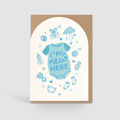 I'm New Here, Blue Baby Card