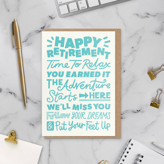 Happy Retirement Card