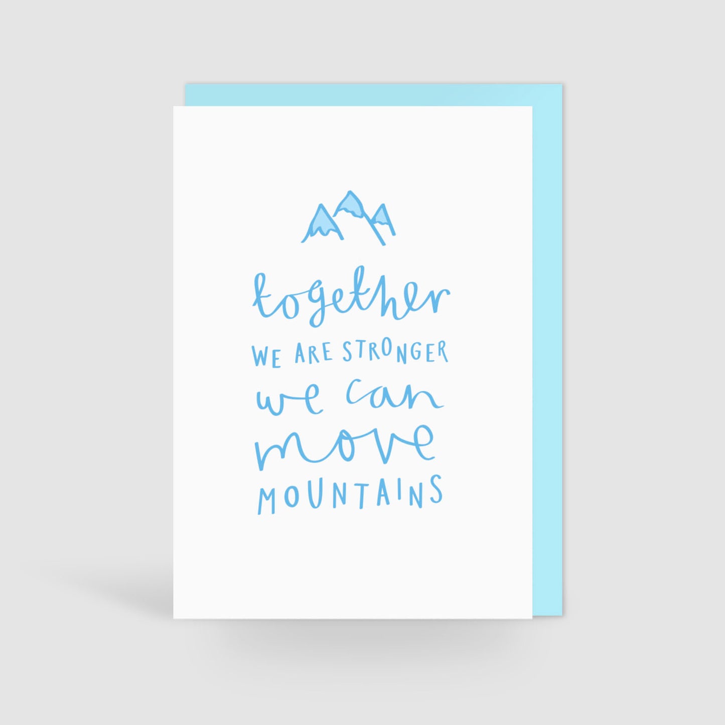 'Together We Are Stronger' Love and Friendship Card