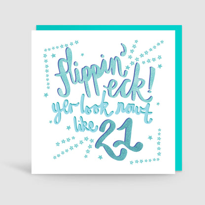 21st Birthday Yorkshire Card