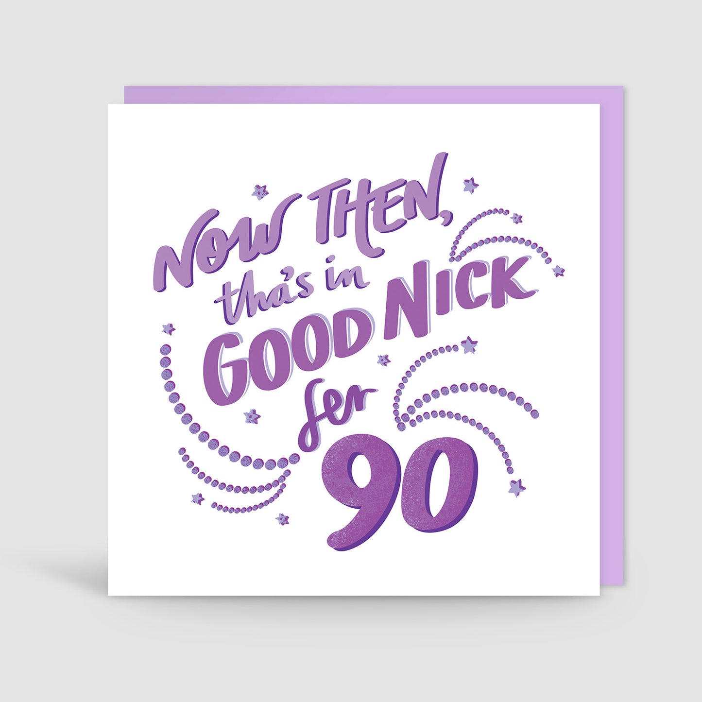 90th Birthday Yorkshire Card