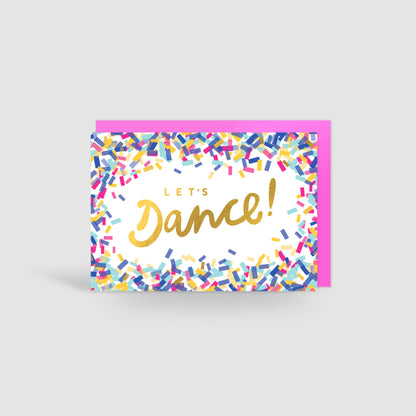 Let's Dance! Gold Foil Card