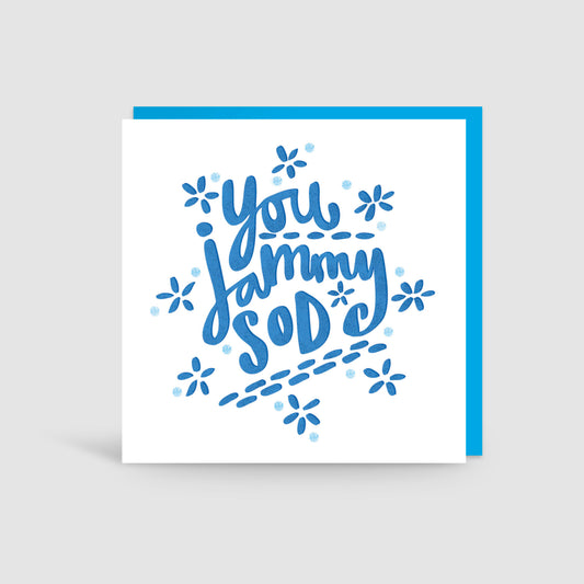 Jammy Sod Yorkshire Card