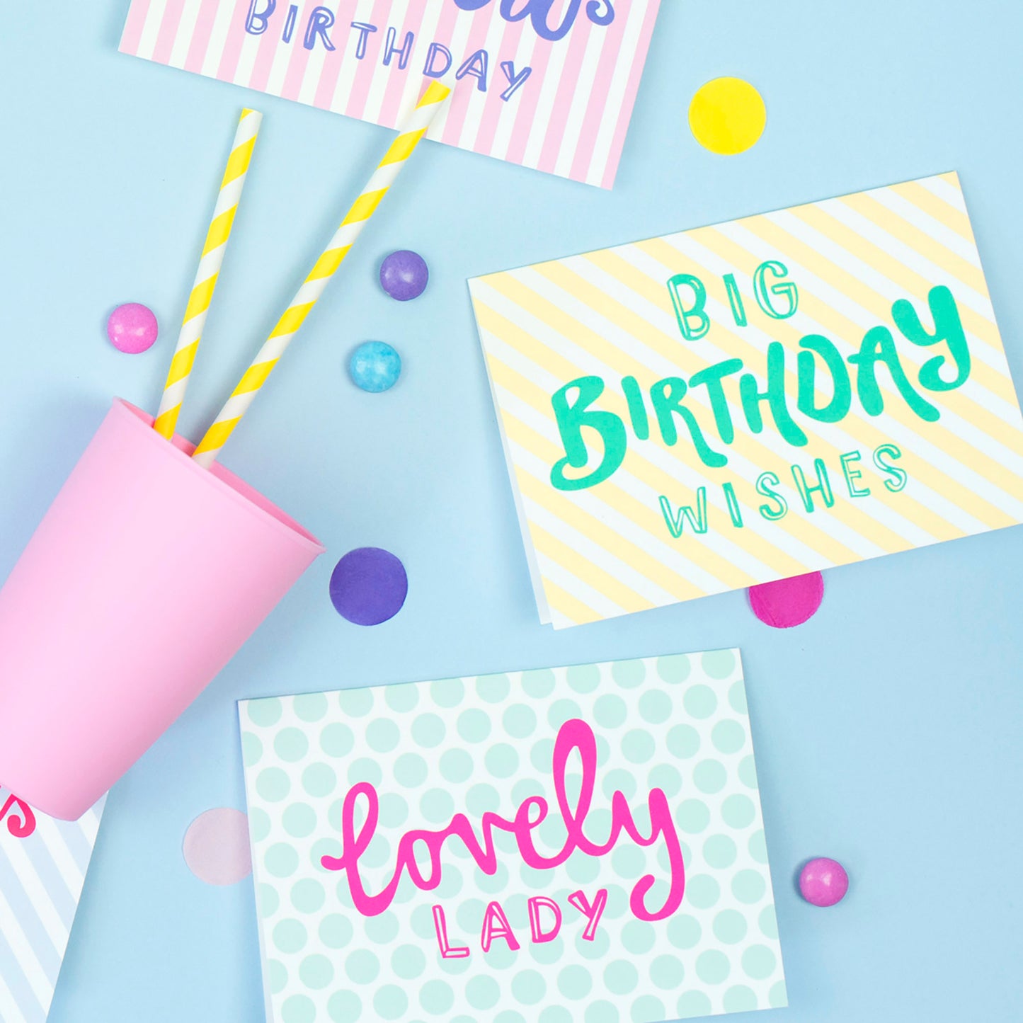 Big Birthday Wishes Card