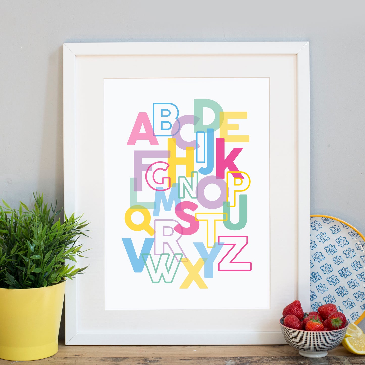 Alphabet Letters Print