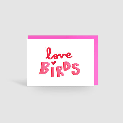 Love Birds Valentines Card