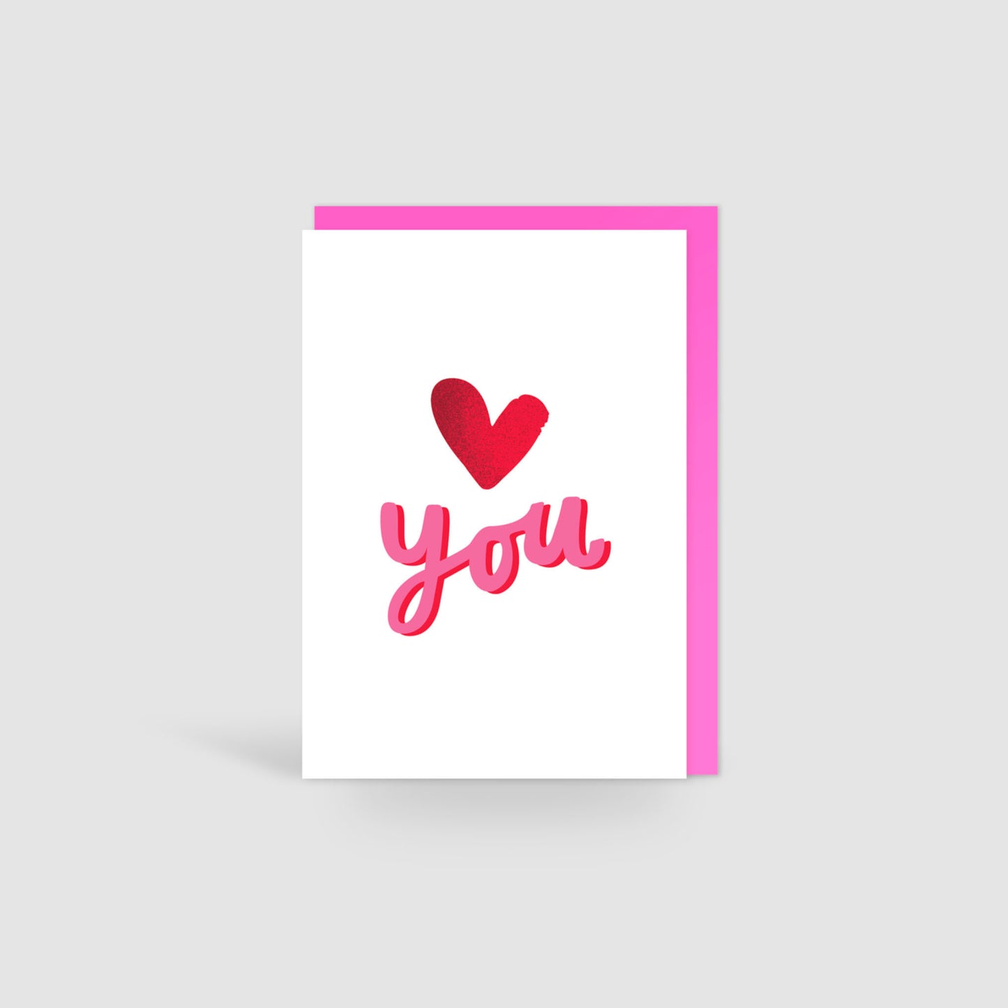 Love You Valentines Card