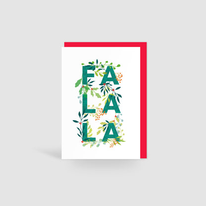 Holly Jolly Foliage Christmas Cards