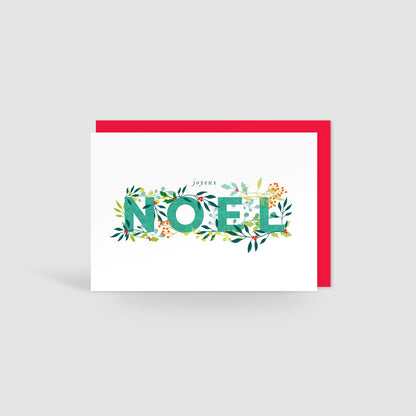 Holly Jolly Foliage Christmas Cards