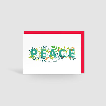 Holly Jolly Foliage Christmas Cards